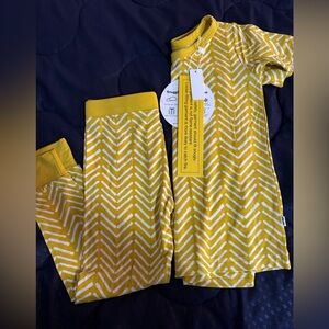 2T chevron little sleepies